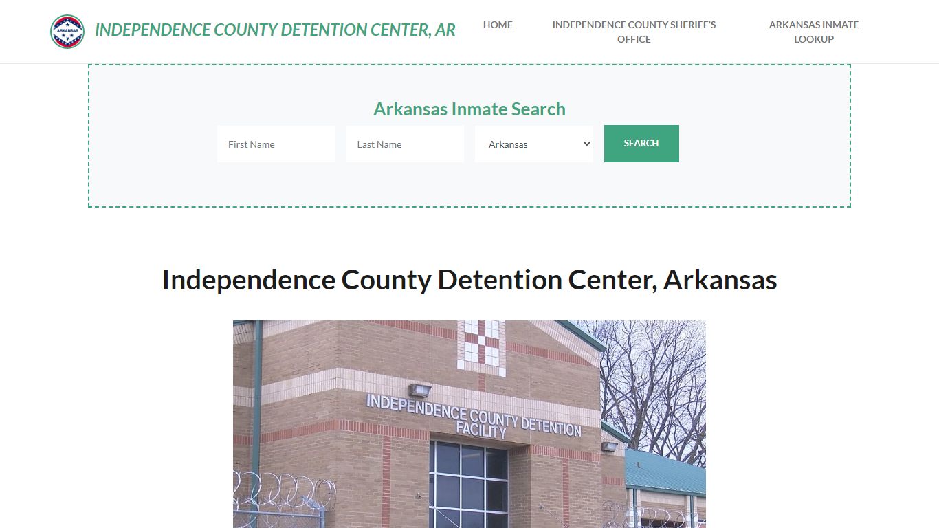 Independence County Detention Center, AR Inmate Roster, Offender Search